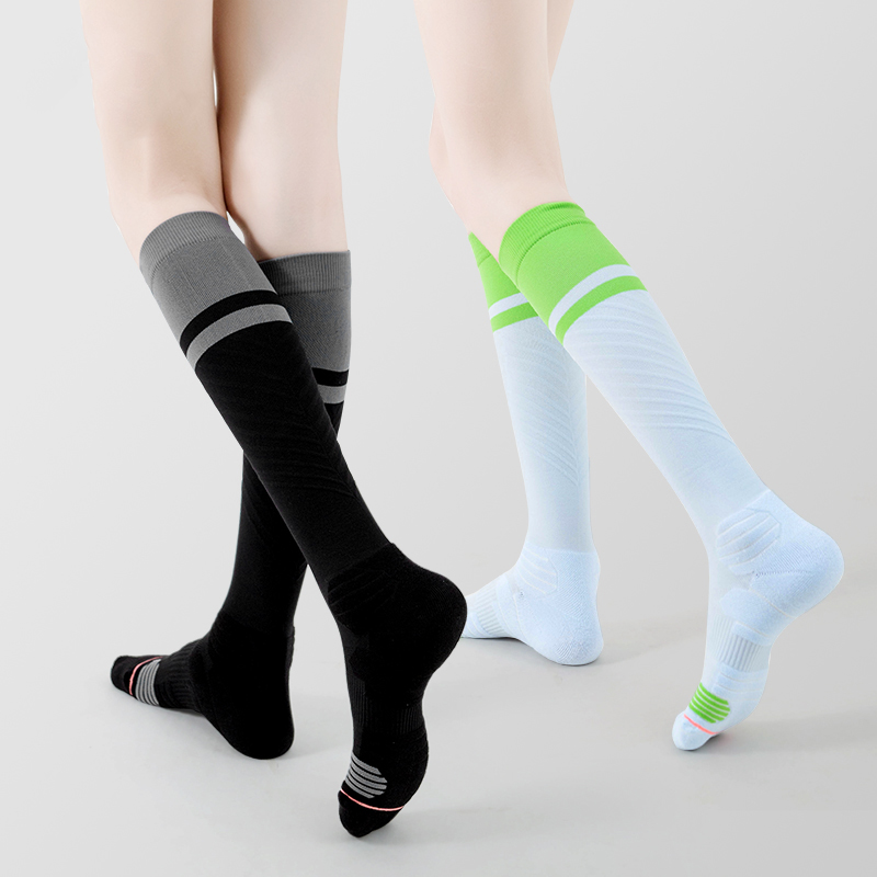 Calze a compressione da ciclismo outdoor in nylon ad asciugatura rapida