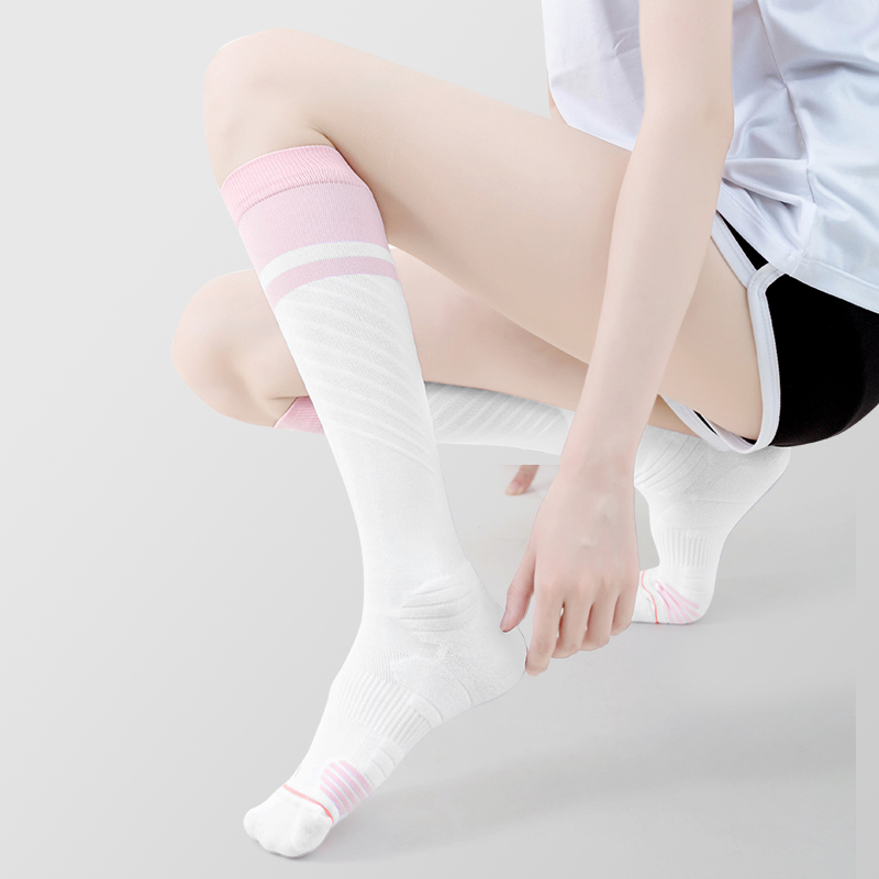Calze a compressione da ciclismo outdoor in nylon ad asciugatura rapida