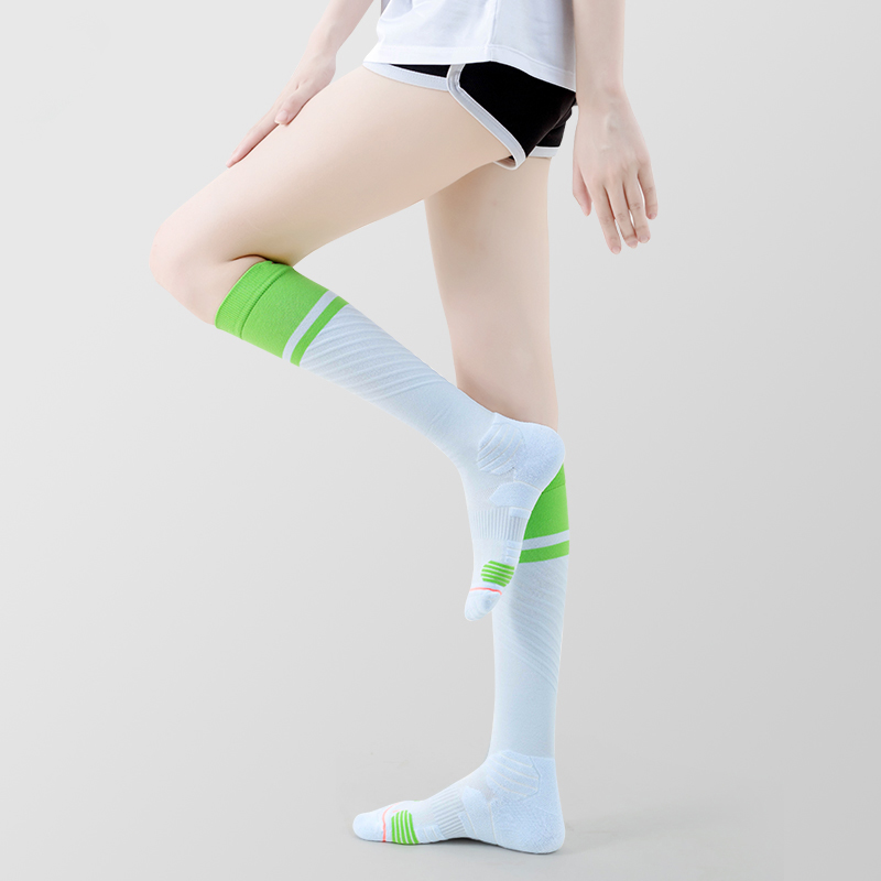 Calze a compressione da ciclismo outdoor in nylon ad asciugatura rapida