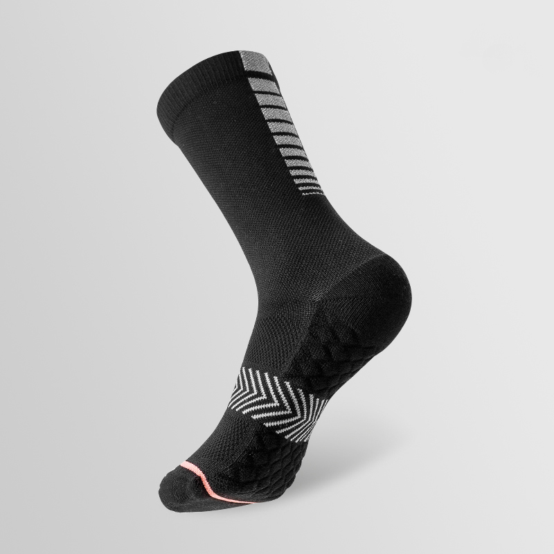 Calzini a compressione ad asciugatura rapida sul collo del piede in mesh per ciclismo all'aperto